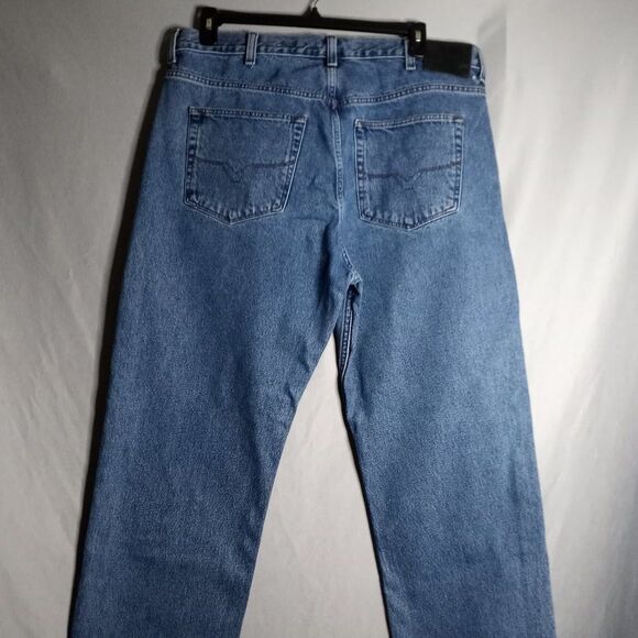 Harley Davidson Traditional Men's Straight Leg Medium Wash Jeans Size 40x30 - Picture 2 of 13